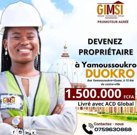 PROMO TERRAIN A YAMOUSSOUKRO