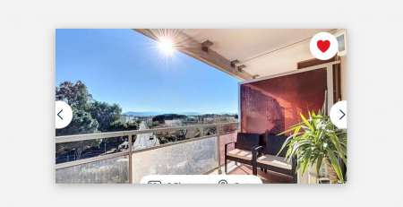 Location studio cabine meublé